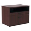 Alera 29-1/2" W 2 Drawer File Cabinets, Mahogany, Legal/Letter ALELS583020MY